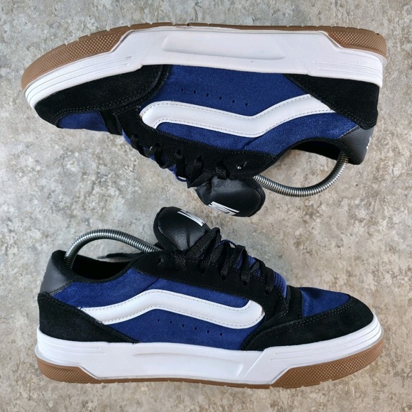 Vans Shoes Hylane Mens 10 Retro Skate Blue Black Skate Sneakers *Barely Worn. main image 8